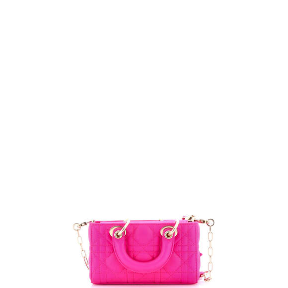 Christian Dior Micro Lady D-Joy Bag Cannage Quilt Lambskin - Picture 3 of 6